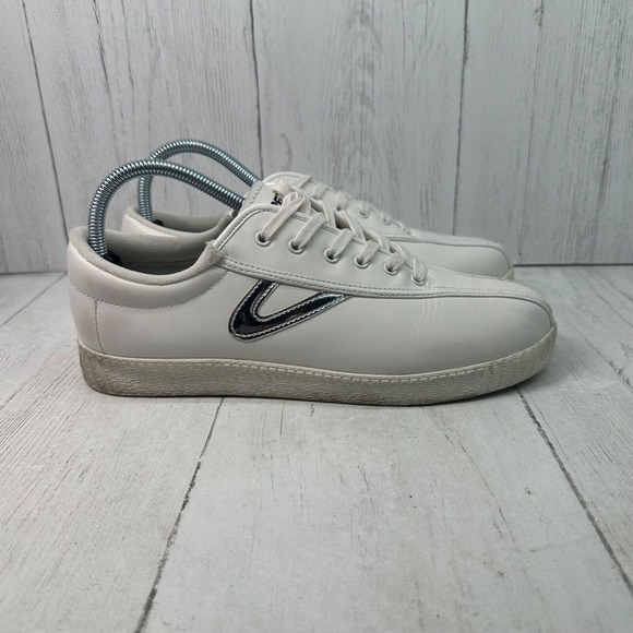 Tretorn White Athletic Shoes - Picture 1 of 12